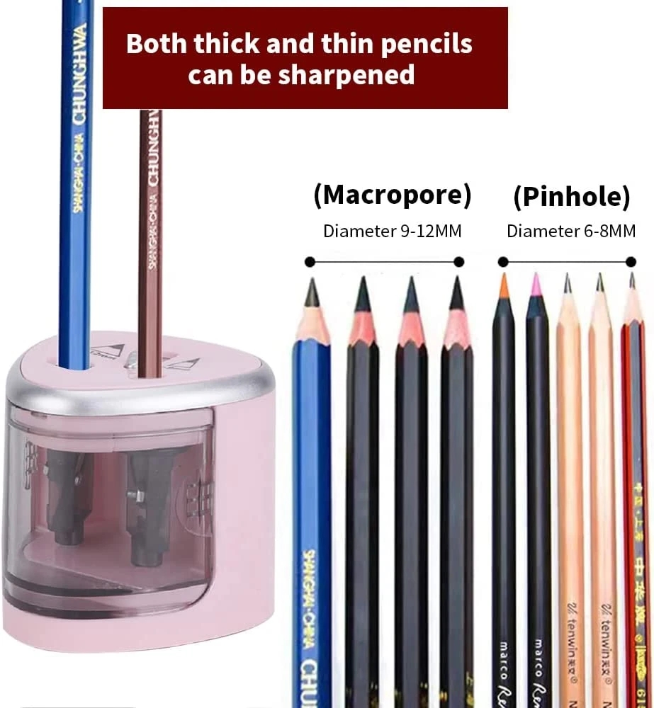 Tenwin neue zwei-Loch elektris – Electric Pencil Sharpener Usb Bewertung und Preis